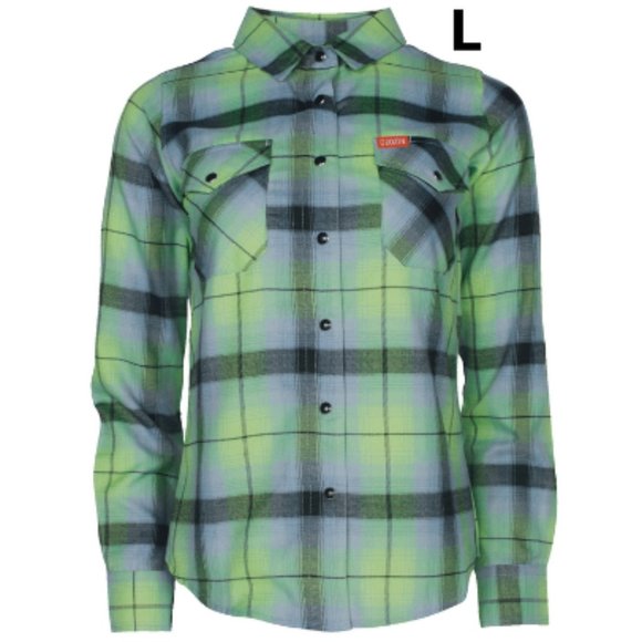 DIXXON Tops - DIXXON Flannel The CHALLENGER Women' Flannel Shirt L